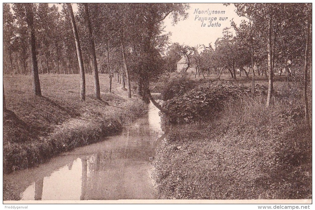 NEERLYSSEM PAYSAGE SUR LA JETTE - Hélécine