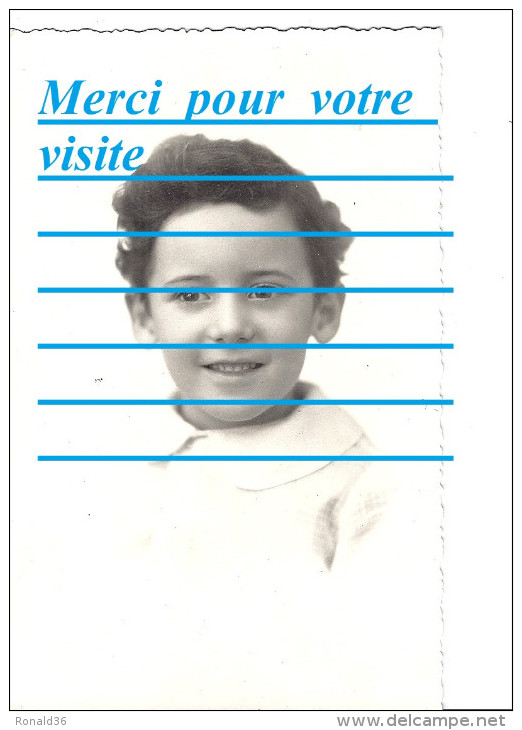 Cpp Portrait Souvenir De René WATTIAUX  (  Enfant Garcon ) - Genealogie