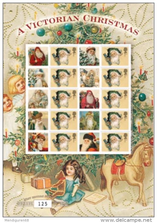GB 2008 A Victorian Christmas Benham Smiler Sheet  SC- BC-182 - Smilers Sheets
