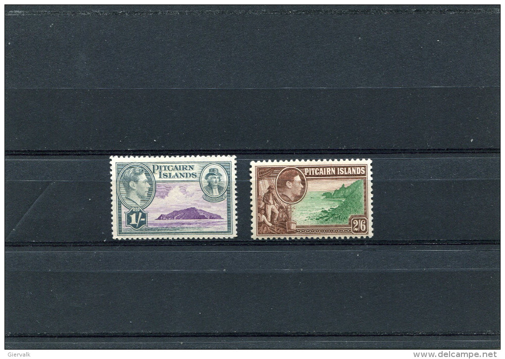 PITCAIRN ISLANDS 1940 MNH HIGHEST VALUES!! - Pitcairneilanden