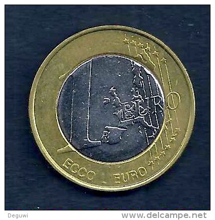 1 Euro Temporaire Precurseur PAUL II.  2000, RRRRR, UNC, Bi Metalic - Sonstige & Ohne Zuordnung