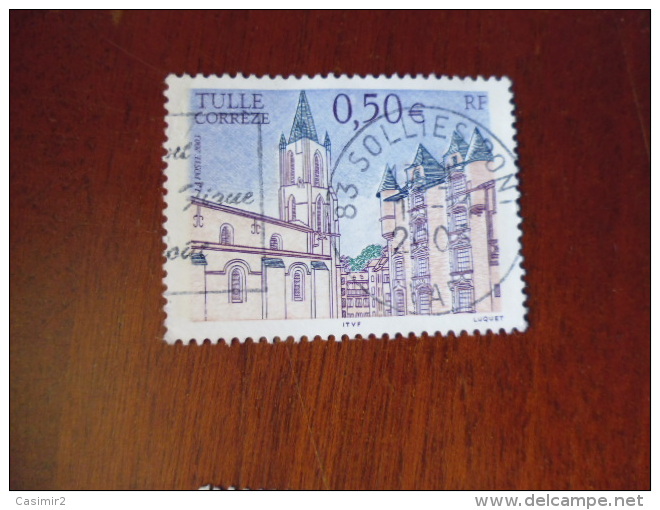 FRANCE TIMBRE OBLITERATION CHOISIE   YVERT N° 3580 - Usati