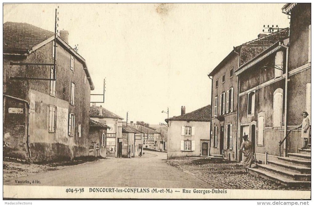 Doncourt-lès-Conflans  (54.Meurthe Et Moselle )  Rue Georges Dubois - Other & Unclassified