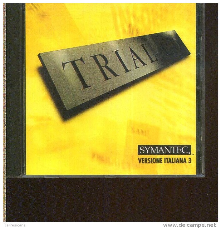 X CD SYMANTEC TRIAL ACT OCANYWHERE WINFAX WIN 95/NT MAC - CD