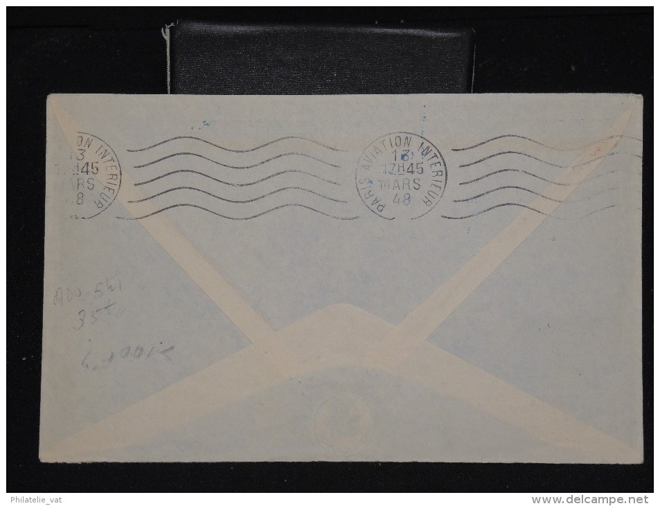 URUGUAY - Enveloppe Service Aérien Pour La France En 1948 - A Voir - Lot P11702 - Uruguay