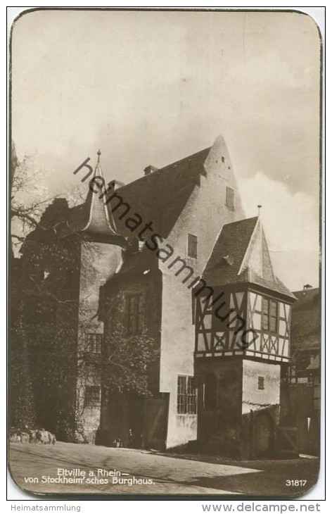 Eltville - Von Stockheim'sches Burghaus - Verlag Ph. Schott Eltville - Eltville