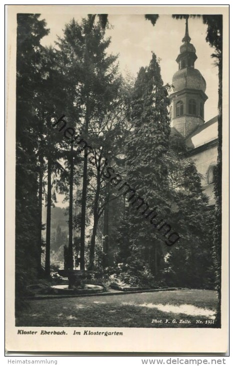 Kloster Eberbach - Im Klostergarten - Verlag F.G. Zeitz Königsee - Eltville
