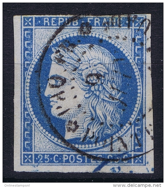 GUADELOUPE   Col. Gen.  Yv Nr 23 Obl. Used Cachet Paq. - Oblitérés