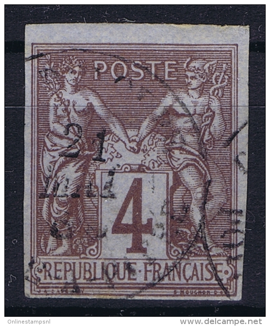 GUADELOUPE   Col. Gen.  Yv Nr 39 Obl. Used Cachet Pointe-a-Pitre - Usados