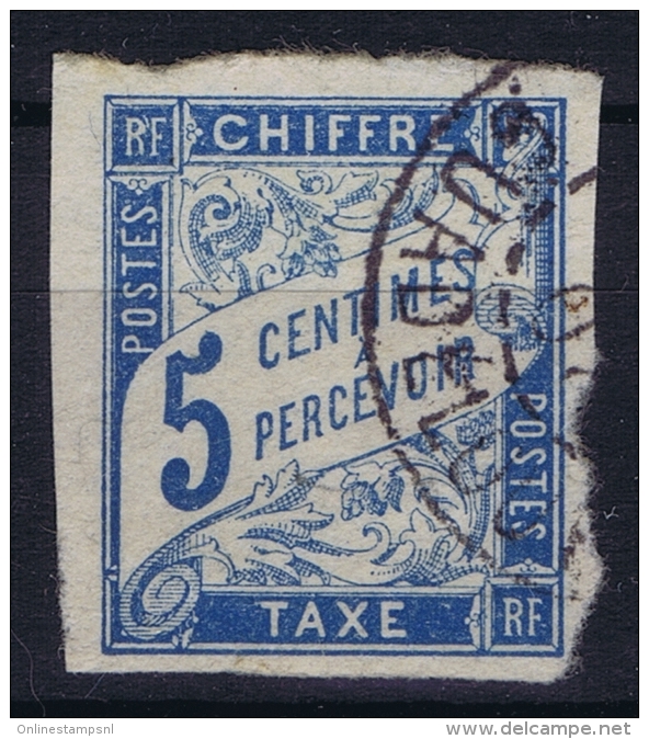 GUADELOUPE   Col. Gen. Taxe Yv Nr 18 Obl. Used - Oblitérés