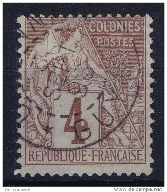GUYANE  Col. Gen.  Yv Nr 48 Obl. Used  Cad Guyane - Used Stamps