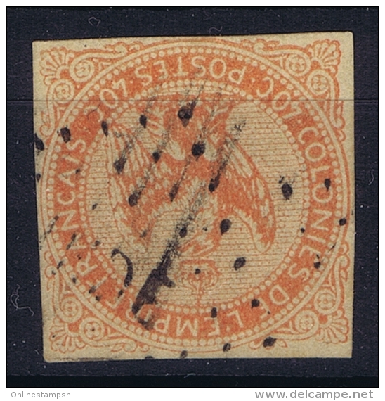 INDE  Col. Gen.   Yv Nr 5 Obl. Used  Losgne INDE - Gebraucht