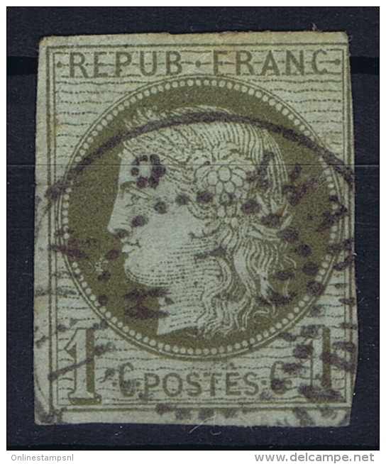 INDE  Col. Gen.   Yv Nr 14 Obl. Used  Cad Pondichéry - Gebraucht