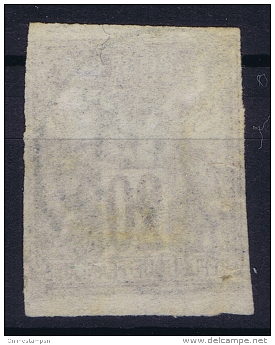 INDE  Col. Gen.   Yv Nr 34 Obl. Used  Cad Pondichéry - Oblitérés