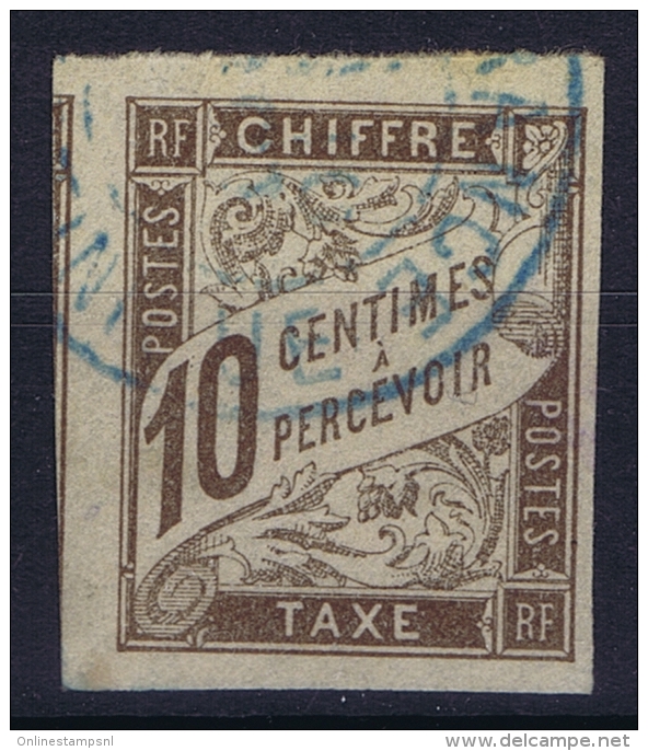 MARTINIQUE  Col. Gen.  Taxe Yv Nr 19 Obl. Used Cad - Gebruikt