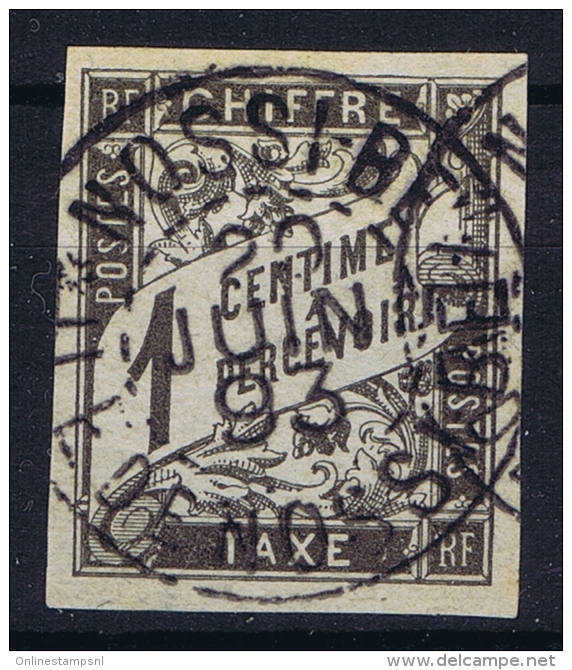 Nossi-Bé  Col. Gen. Taxe Yv Nr 11 Obl. Used Cad - Usati