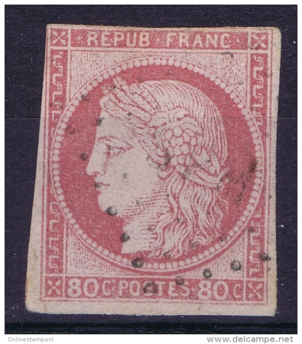 Saint Pierre Et Miquelon Col. Gen.  Yv Nr 21 Obl. Used Losagne SPM - Used Stamps