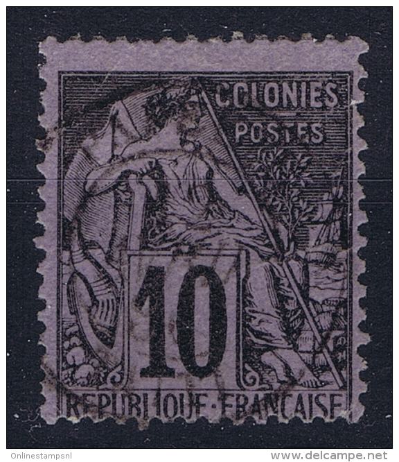 TAHITI Col. Gen. Yv Nr 50 Obl. Used Cad - Usati