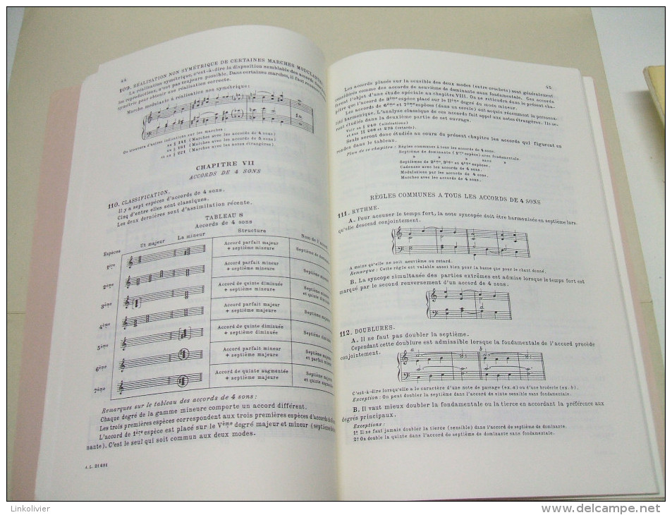 PRÉCIS D'HARMONIE TONALE - Marcel BITSCH - Alphonse LEDUC Editions Musicales, Paris - Etude & Enseignement