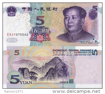 China 5 Yuan 2005 UNC - China