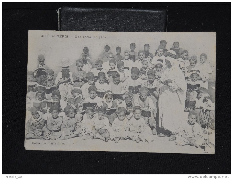 ALGERIE - Groupe D' écoliers - Cp Voyagée En 1908 - A Voir - Lot P11750 - Niños