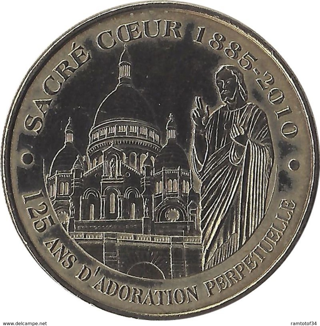 2009 MDP171 - PARIS - Basilique Du Sacré Coeur 6 (125 Ans D'Adoration Perpétuelle) / MONNAIE DE PARIS - 2009