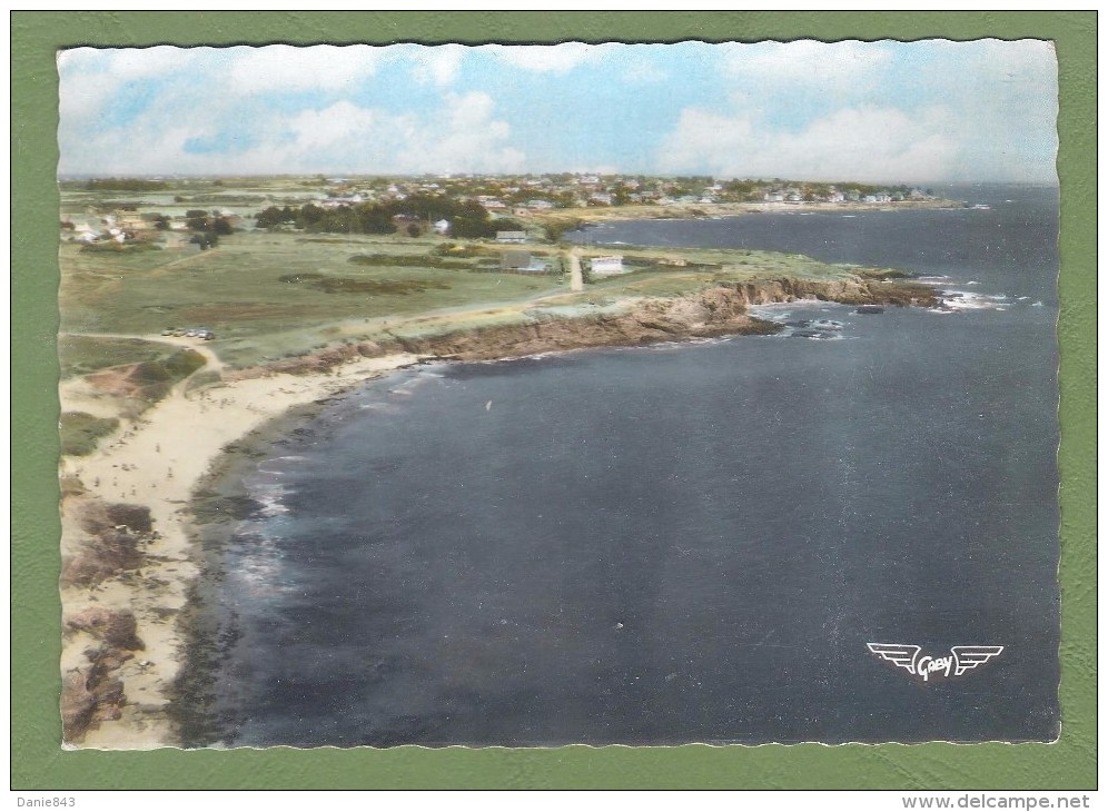 CPSM Grand Format - LOIRE ATLANTIQUE - LA FRANCE VUE DU CIEL... - PREFAILLES - ANSE DU SUD - GABY / 7 - Préfailles