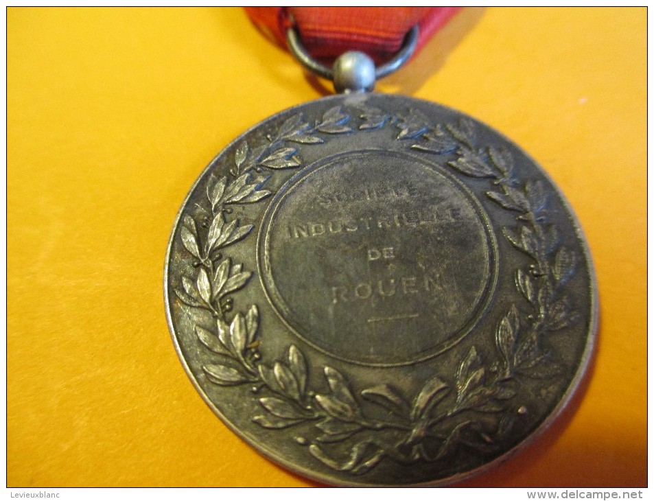 Médaille /Société Industrielle De Rouen/Seine Maritime/ARGENT/Vers 1910-1920   MED40 - Francia