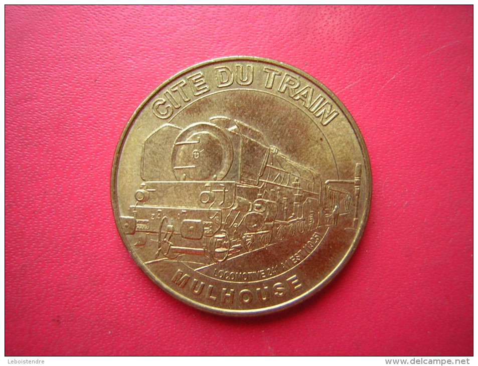 MEDAILLE OFFICIELLE  COLLECTION NATIONALE   MONAIE DE PARIS 2006  CITE DU TRAIN  MULHOUSE  LOCOMOTIVE 241 A1  1925 - 2006