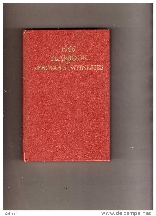 Témoins De Jéhovah-Yearbook Of Jehovah's Witnesses-Officers N.H. Knorr President F.W. Franz Vice-president, Grant Suiter - 1950-Now