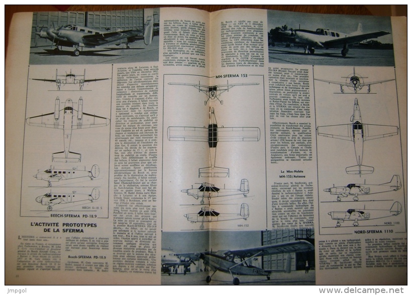 Aviation Magazine N°287 Novembre 1959 Pilotage Caravelle Et Boeing 707 - Luchtvaart