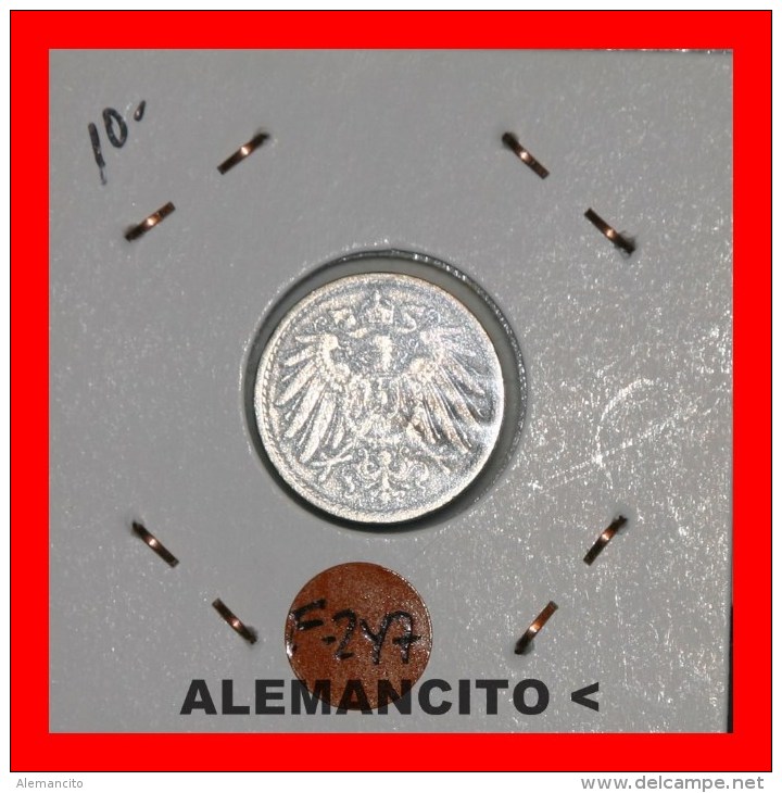 ALEMANIA - IMPERIO 5-Pfn. DEUTSCHES REICH AÑO 1904 - 5 Pfennig