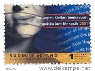 Finlande 1520 (2001). - Année Européenne Des Langues - Used Stamps