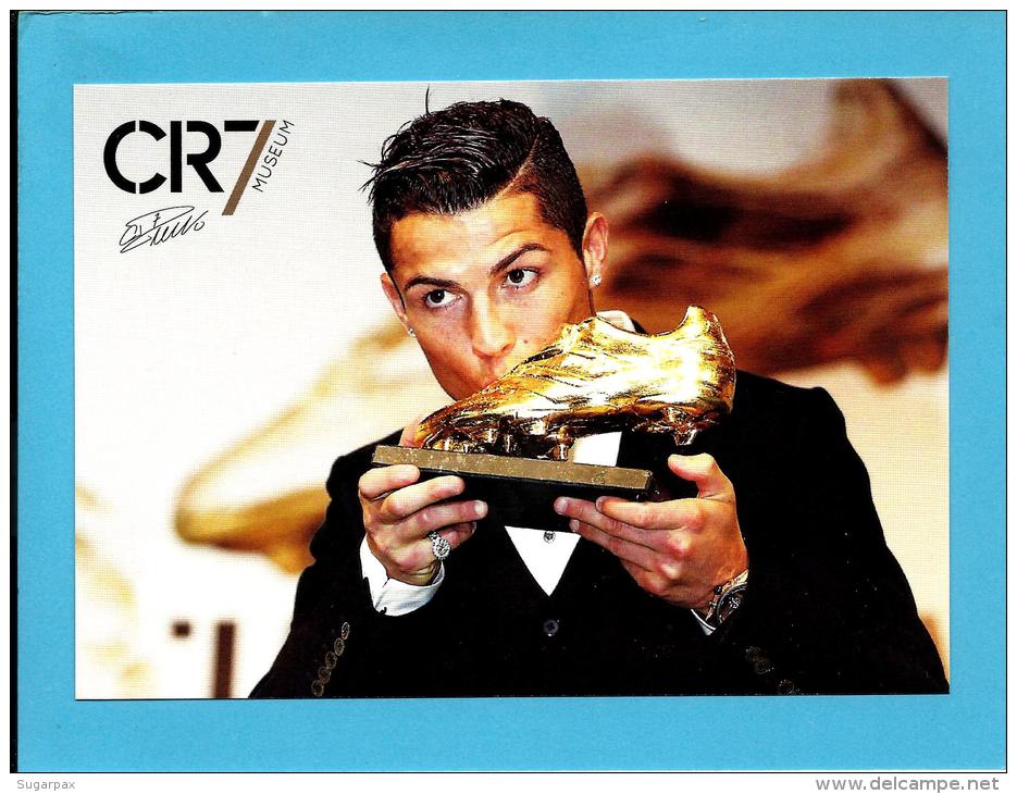 CR7 - Cristiano Ronaldo - 4 Botas De Ouro Manchester United Real Madrid - Soccer - Remessa Livre - Portugal - Entiers Postaux