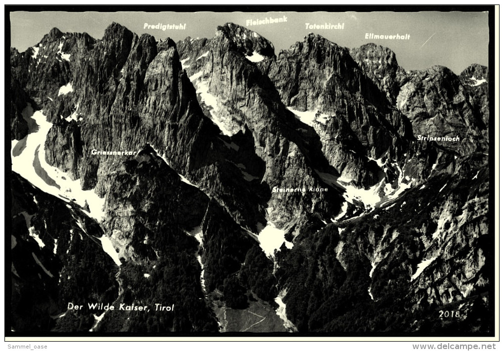 Im Wilden Kaiser / Tirol  -  Ansichtskarte Ca. 1967    (5217) - Kufstein