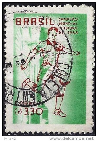 Brazil 1959 - World Cup Football In Sweden ( Mi 952 - YT 670 ) - 1958 – Suecia