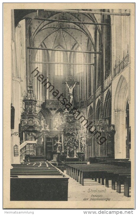 Stralsund - Johanniskirche - Verlag Hermann Gerson Stralsund - Stralsund