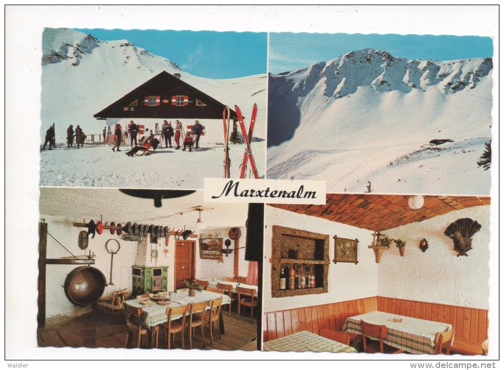 5753 SAALBACH-SCHATTBERG  -  GASTWIRTSCHAFT MARXTENALM - Saalbach