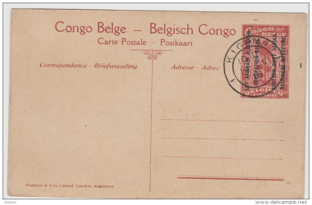 BG049 / Ganzsache Von 1918, AK Kigoma - Briefe U. Dokumente