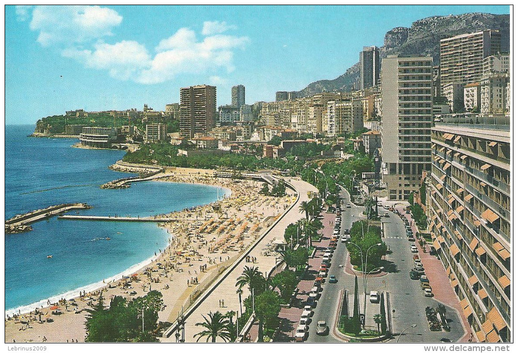 MONACO Promenade Et Plage De Larvotto - Autres & Non Classés