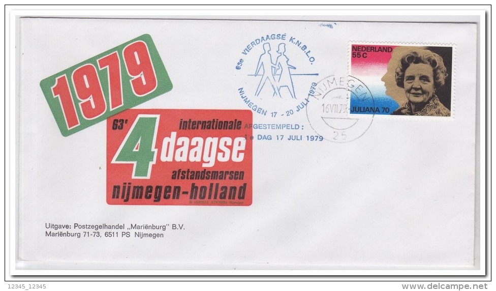 Nederland 1979, Nijmegen 4 Daagse - Andere & Zonder Classificatie