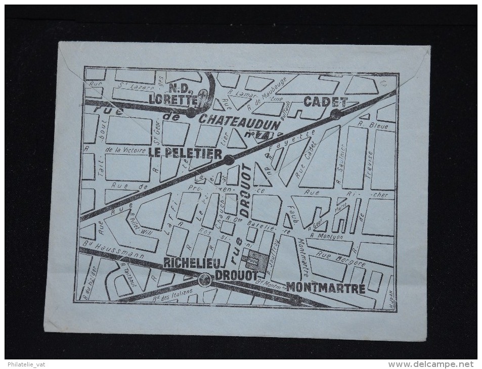 FRANCE - Préoblitéré ( Type Ceres De Mazelin ) Sur Enveloppe Commerciale De Paris- Période 1944 - A Voir - Lot P11829 - 1921-1960: Période Moderne