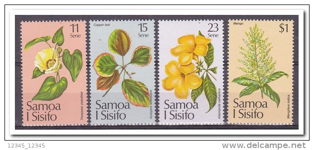 Samoa 1981, Postfris MNH, Flowers - Samoa