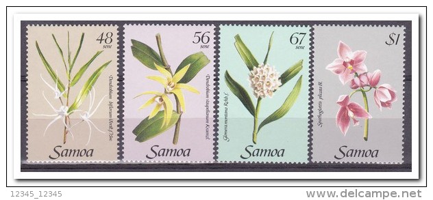 Samoa 1985, Postfris MNH, Flowers - Samoa