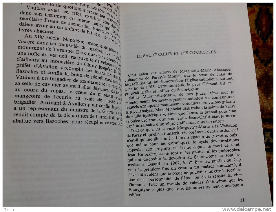 Luc HOPNEAU BOURGOGNE DE COEUR recensement des cinquante BOURGUIGNONS CELEBRES ditions de Saint Seine l' ABBAYE 1984