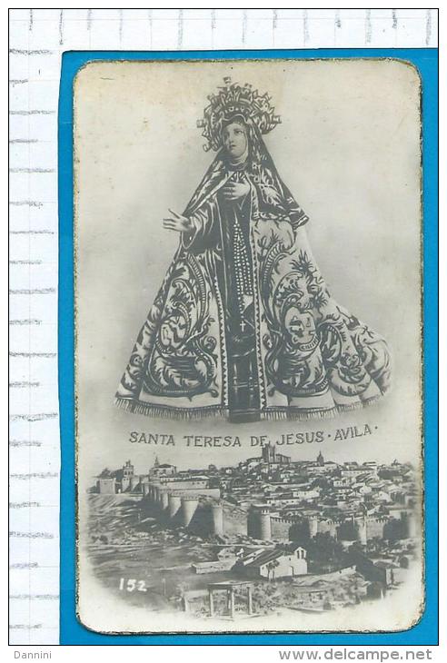 Holycard    St.  Theresa    Van  Avila   Spain - Images Religieuses