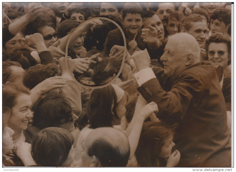 DE GAULLE : VISITE EN EURE ET LOIRE : 20/06/1965 - Célébrités