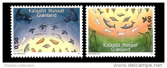 Groenland / Greenland - Postfris / MNH - Complete Set Leven Van Jagers 2014 - Ongebruikt