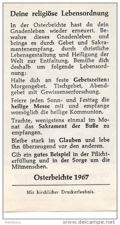 Die Große Einladung Des Herrn Linz A. D. D. - Osterbeichte 1967 - Religion &  Esoterik