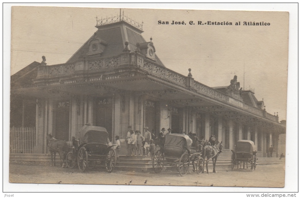 COSTA RICA - SAN JOSE Estacion Al Atlantico, Carte Photo - Costa Rica